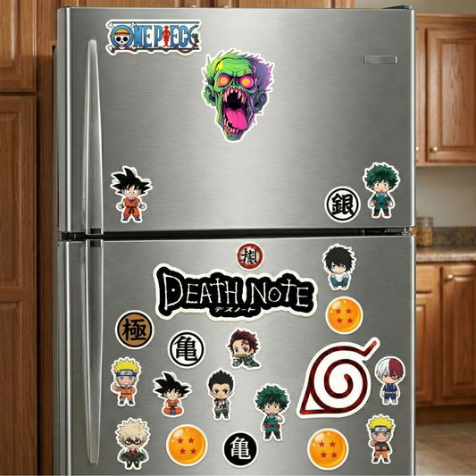 halloween green zombie head sticker