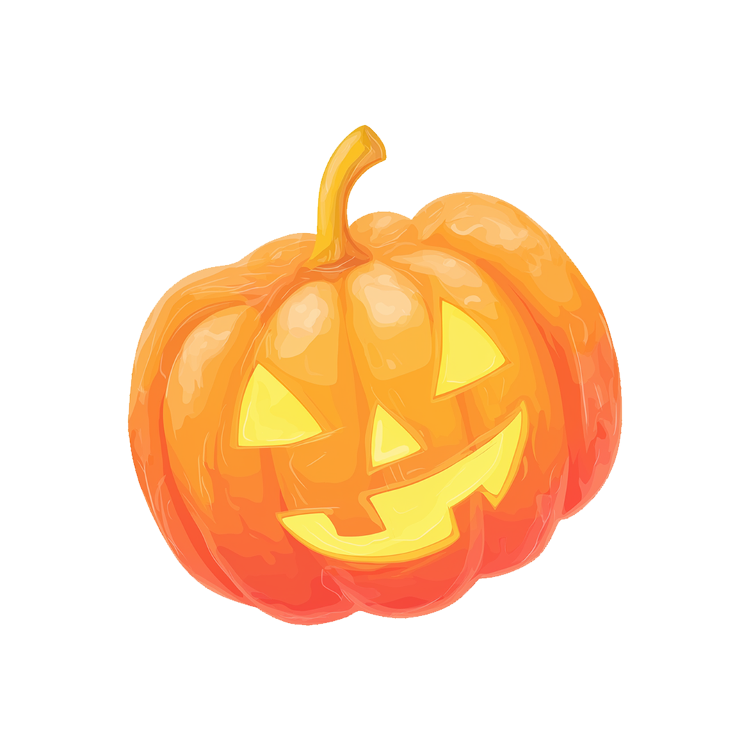 halloween pumpkin jack o lantern sticker