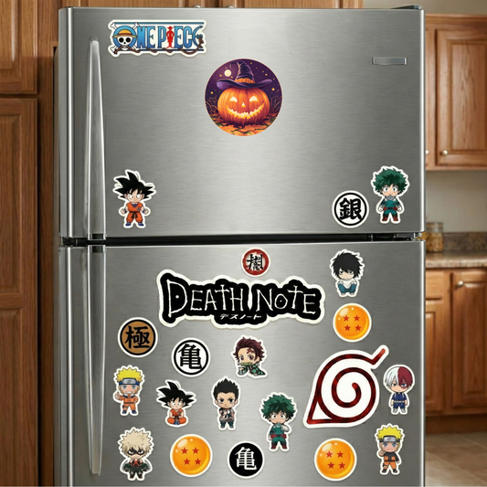halloween pumpkin witch hat round sticker