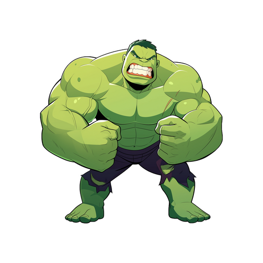 hulk smash sticker