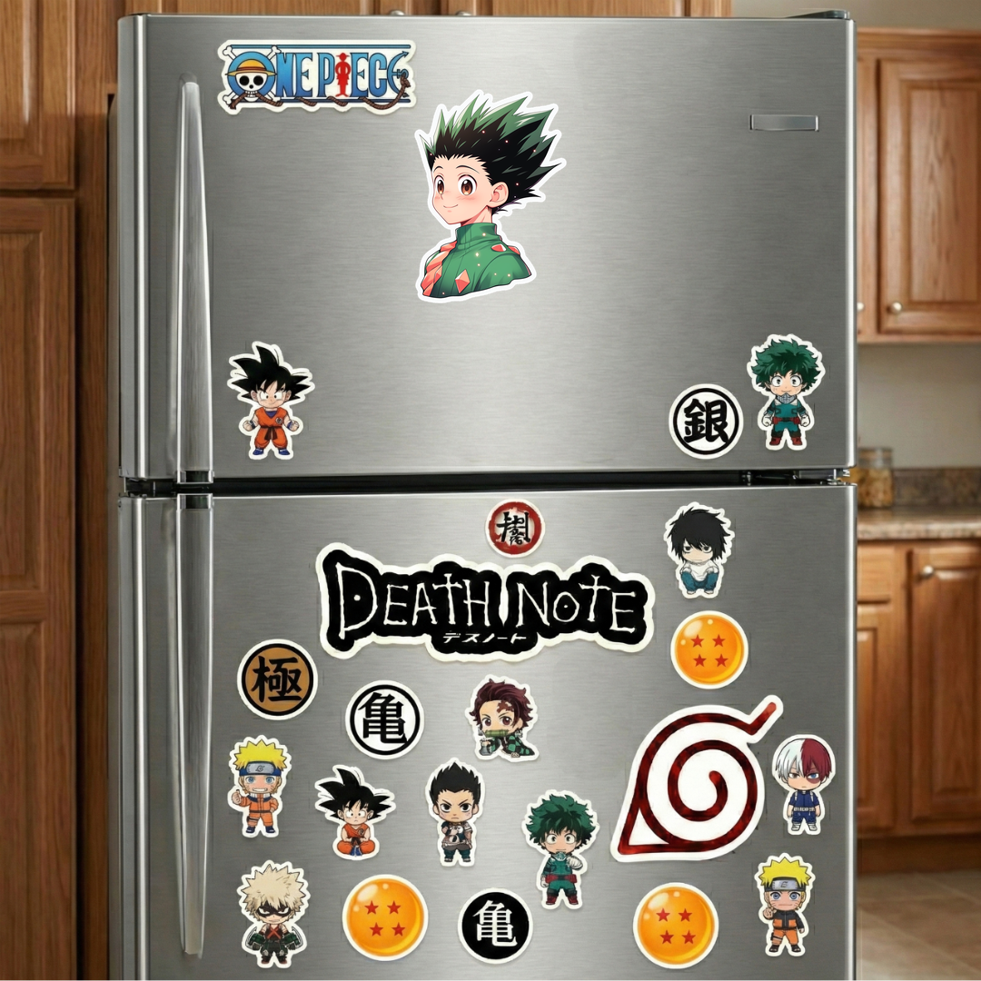 hunter x hunter smiling gon freecss sticker