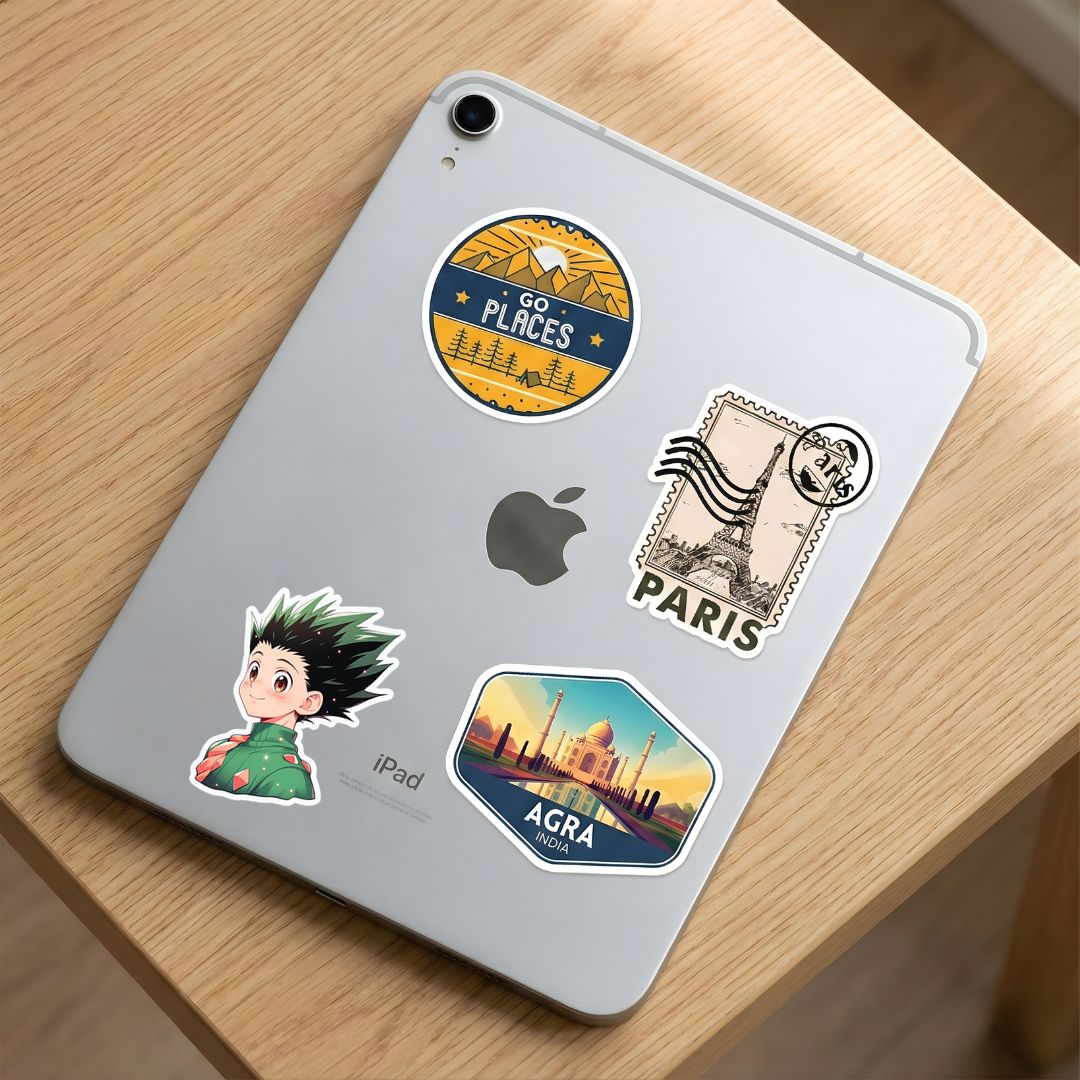 hunter x hunter smiling gon freecss sticker