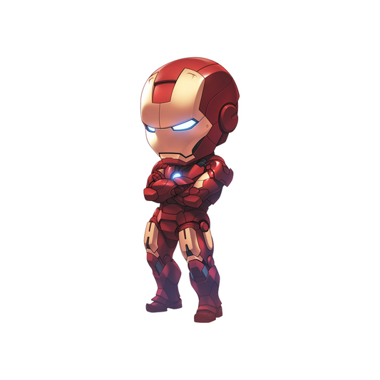 iron man chibi marvel sticker