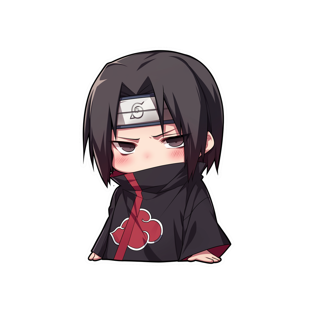 itachi chibi anime sticker