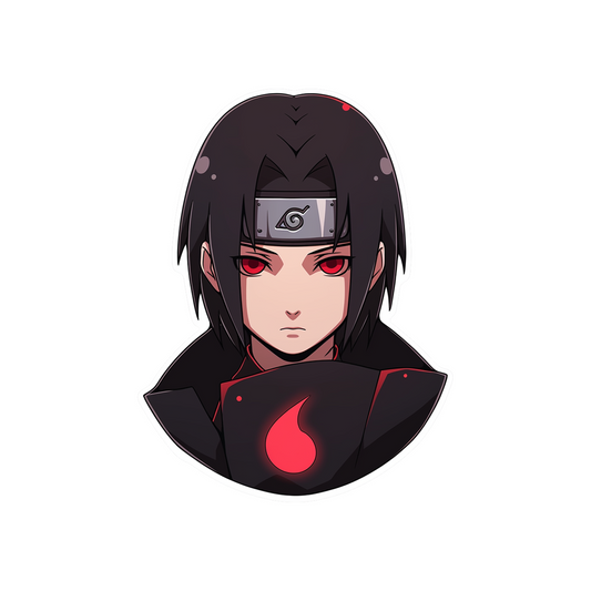 itachi uchiha red eyes sticker