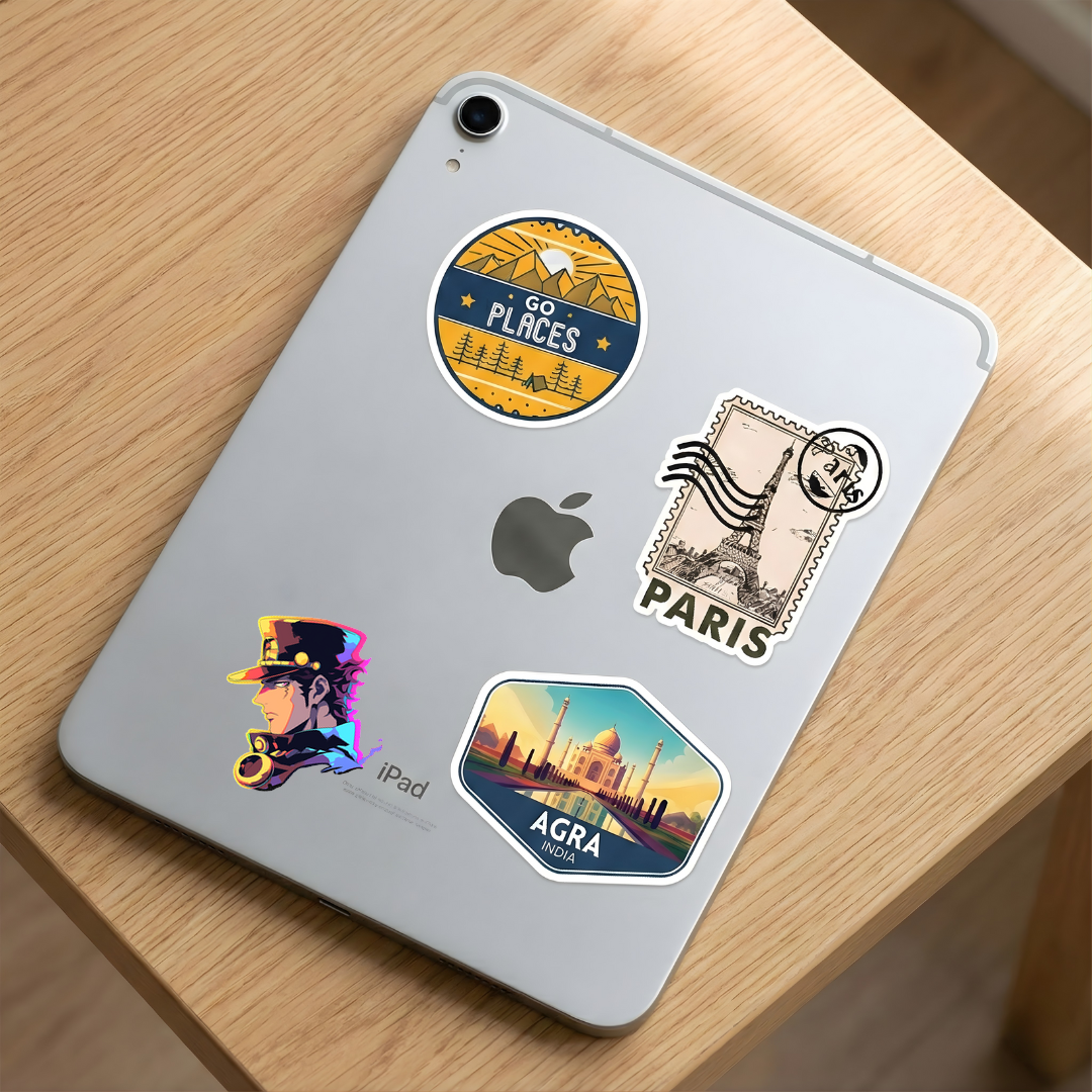jojo bizarre jotaro kujo colorful sticker