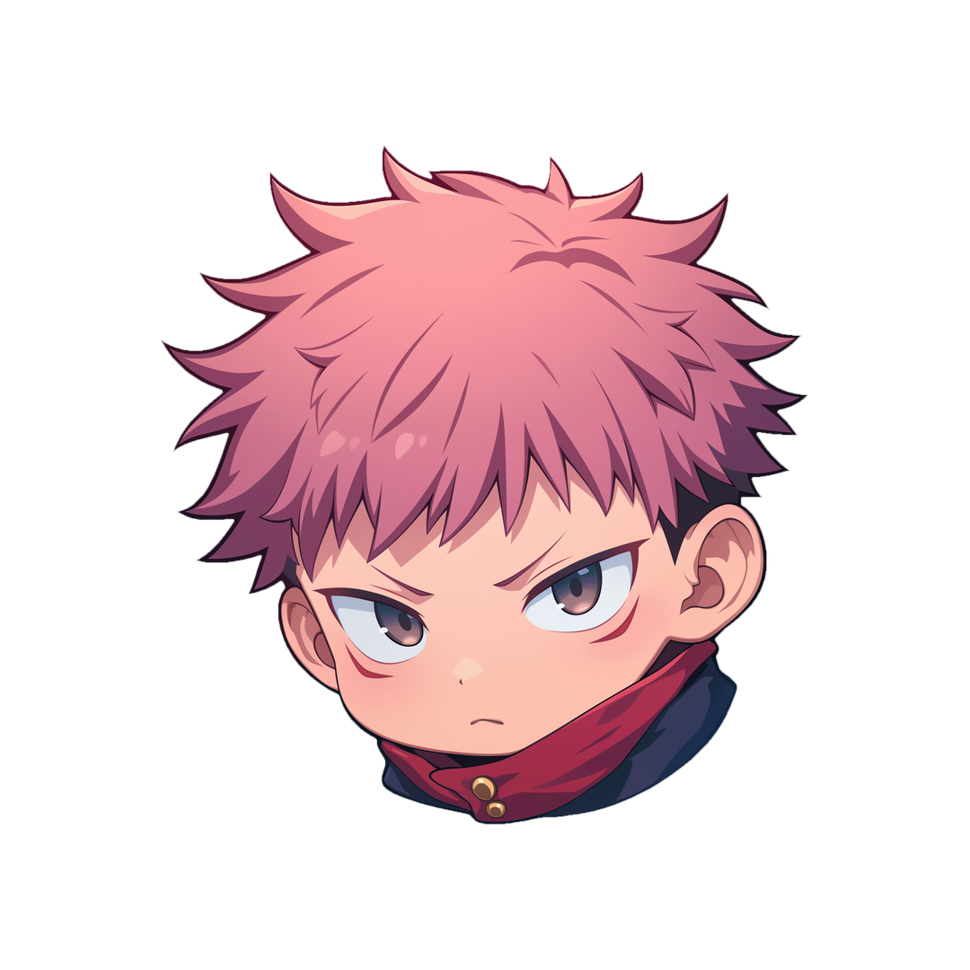 jujutsu kaisen cute itadori anime sticker