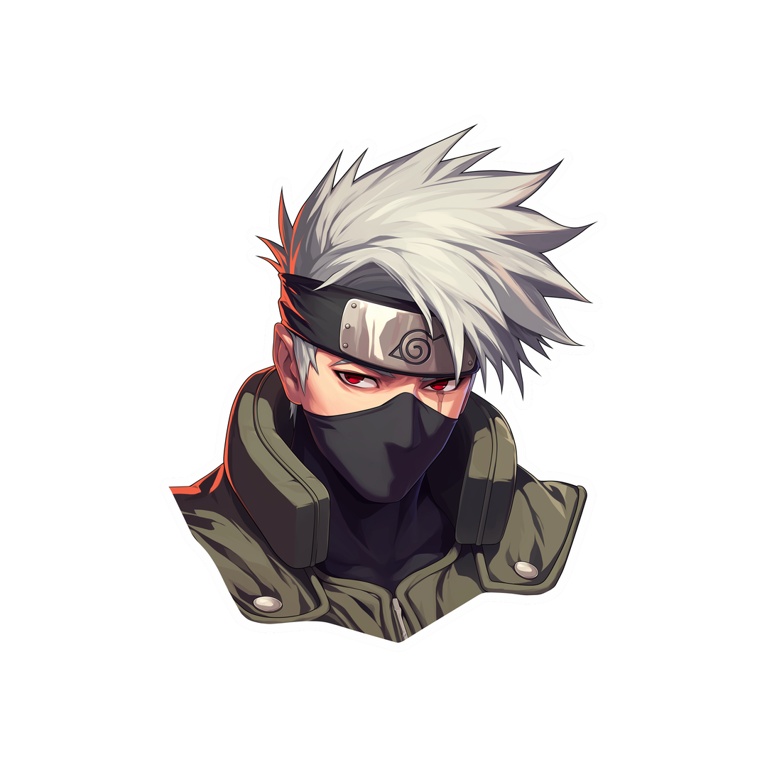 kakashi hatake epic naruto sticker