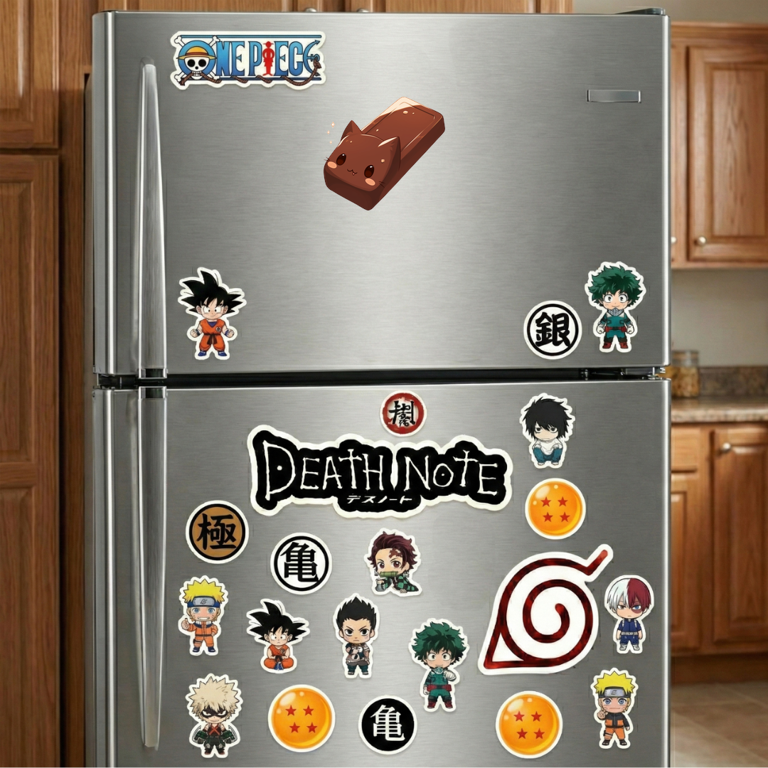 kawaii chocolate bar cat sticker