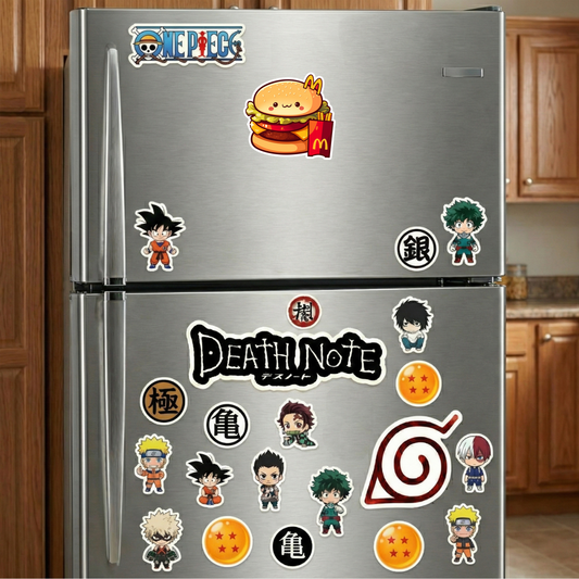 kawaii hamburger fries fast food sticker