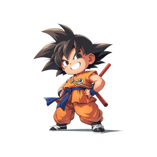 kid goku dragon ball sticker