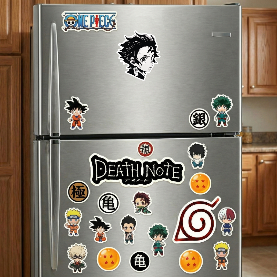 kimetsu no yaiba tanjiro black white sticker