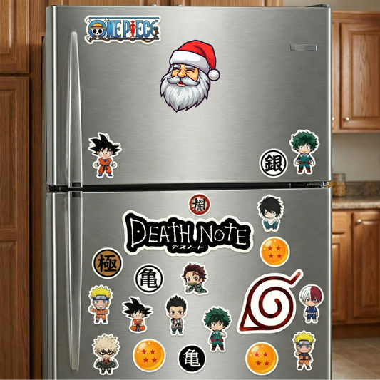 laughing santa claus head cartoon sticker