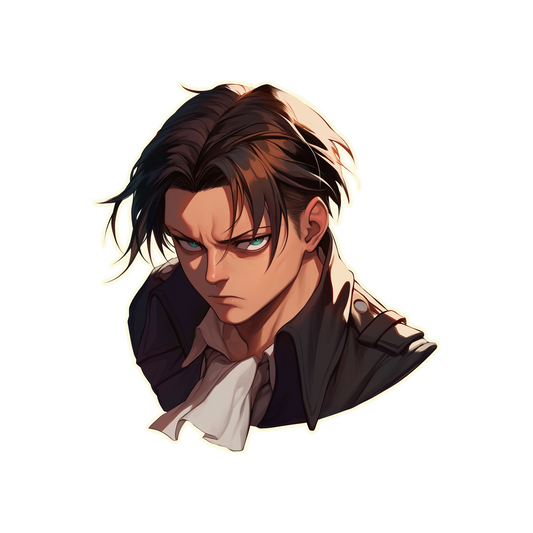 levi ackerman cool aot sticker
