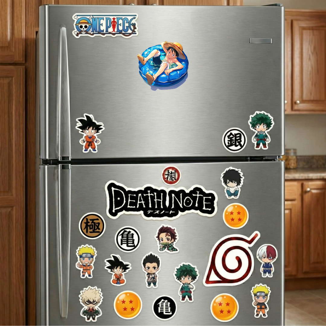 luffy blue floatie summer sticker