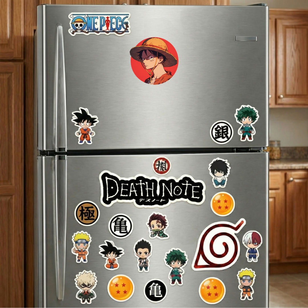 luffy straw hat red background sticker