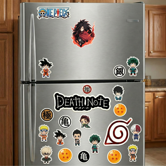 madara with a fan of fire sticker