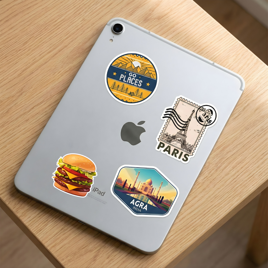 mcdonalds burger fastfood sticker