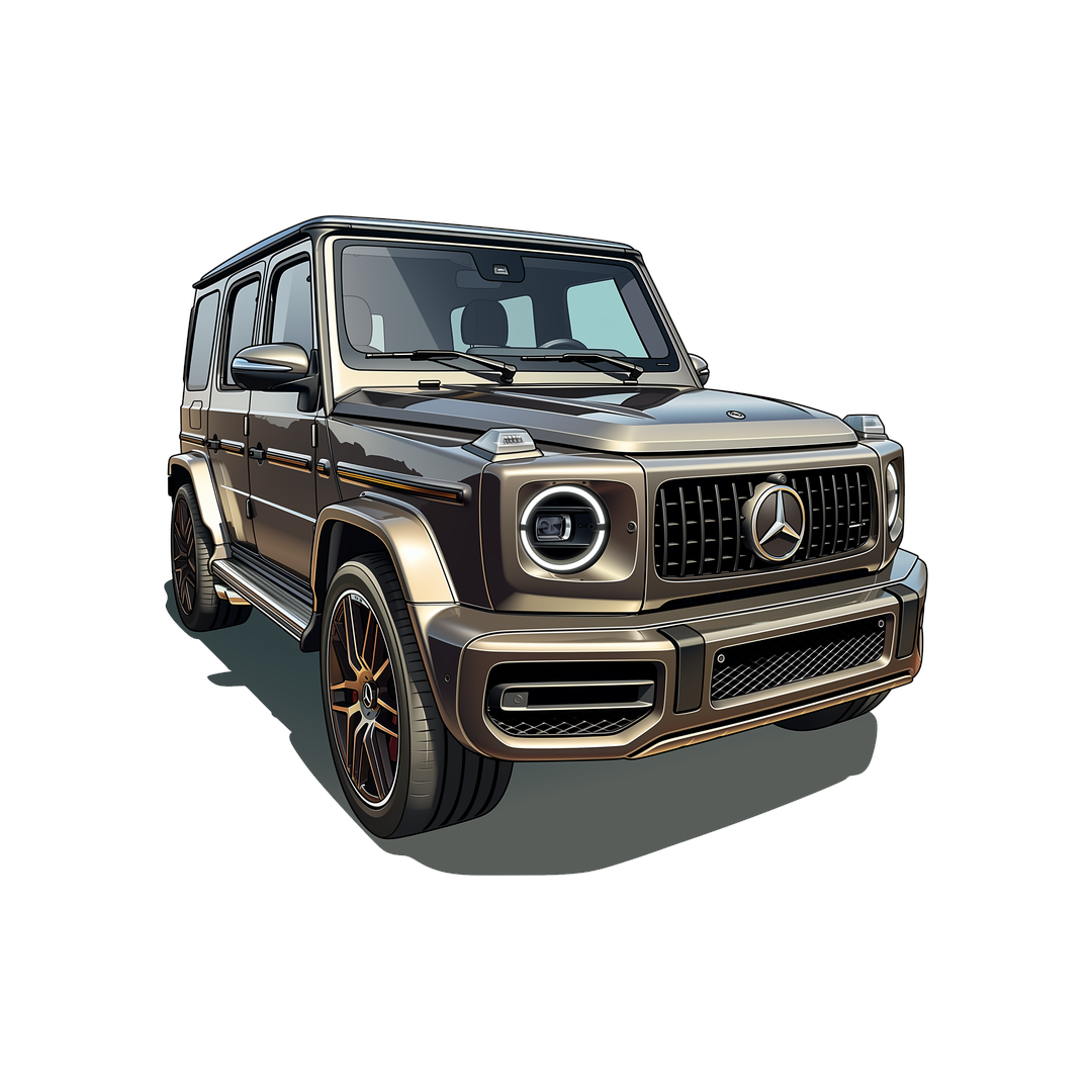 mercedes g wagon luxury sticker
