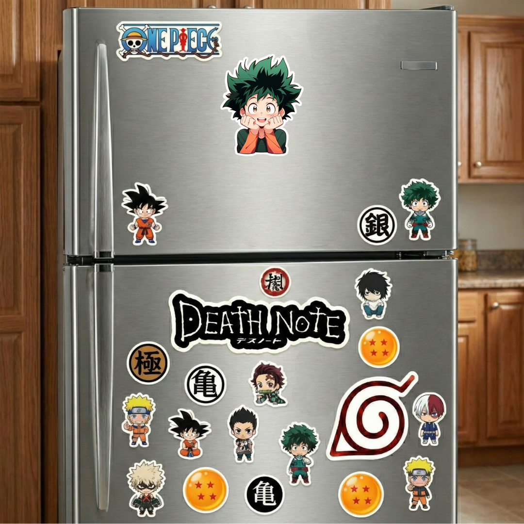 mha intrigued izuku midoriya sticker