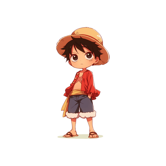 monkey d luffy cute sticker
