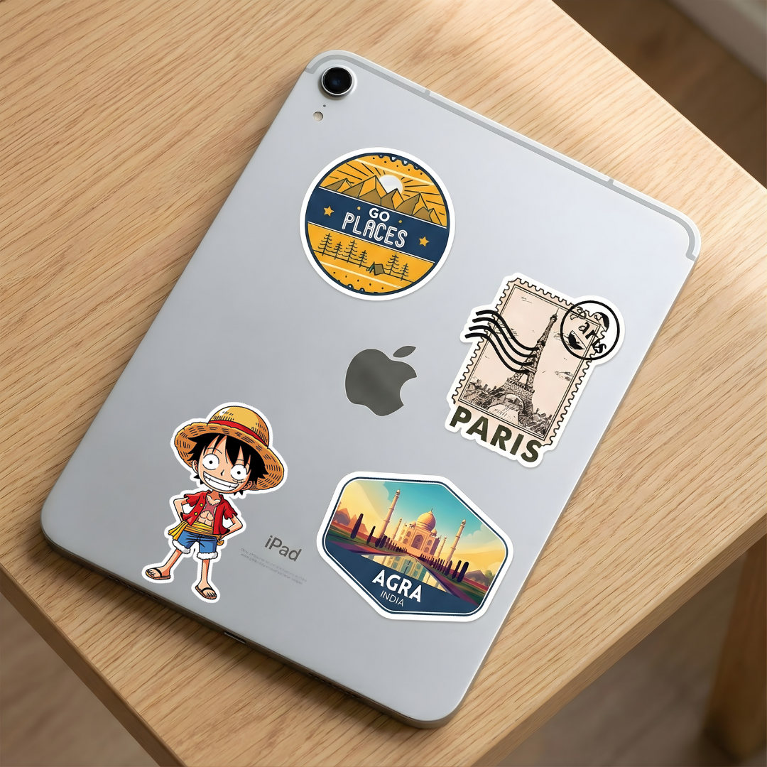 monkey d luffy one piece chibi sticker
