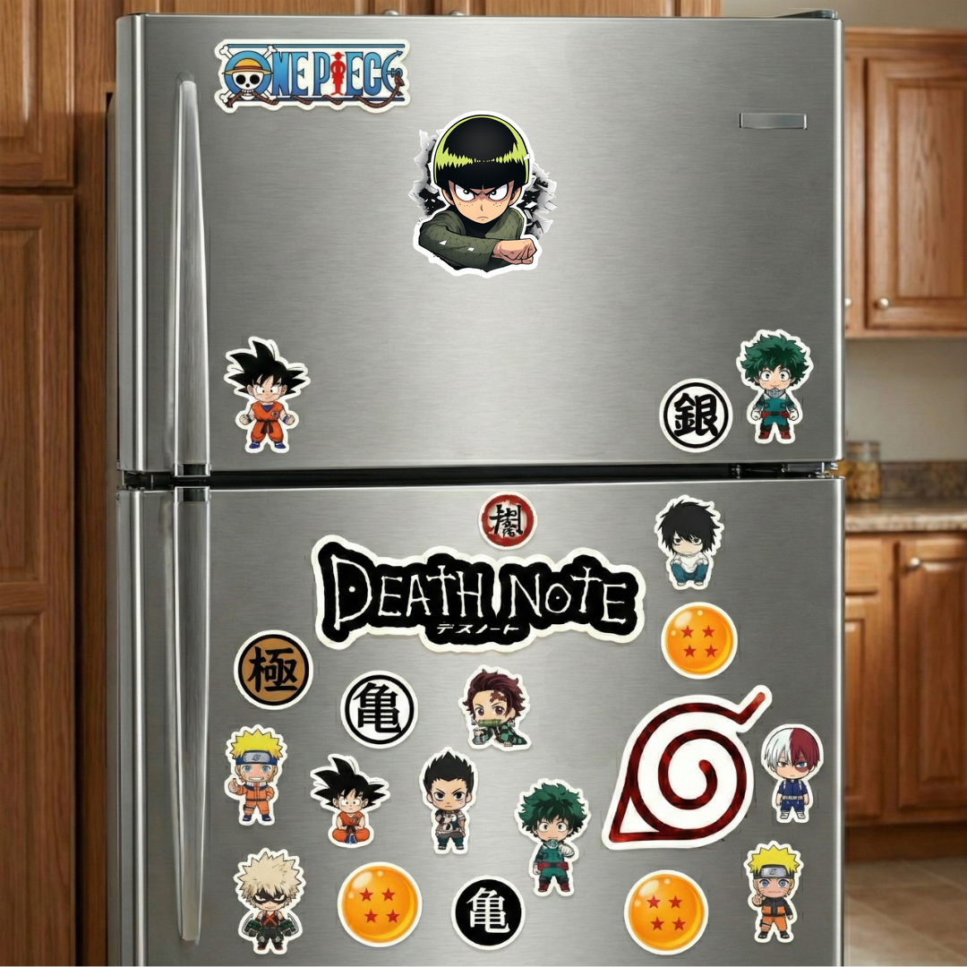 naruto angry rock lee sticker