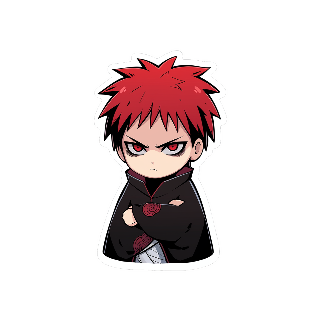 naruto displeased sasori sticker