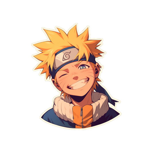 naruto ninja smiling sticker