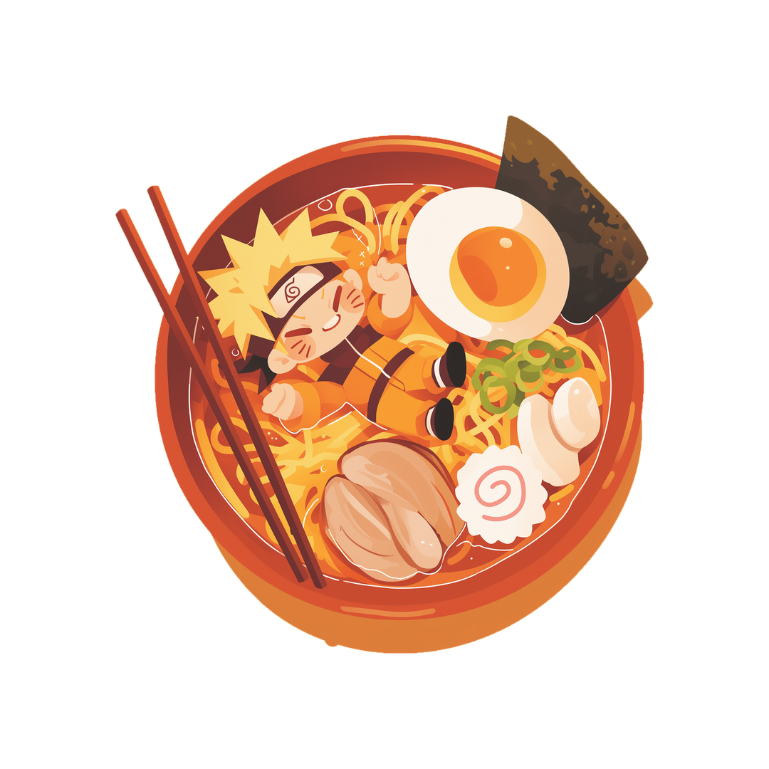 naruto ramen lover sticker