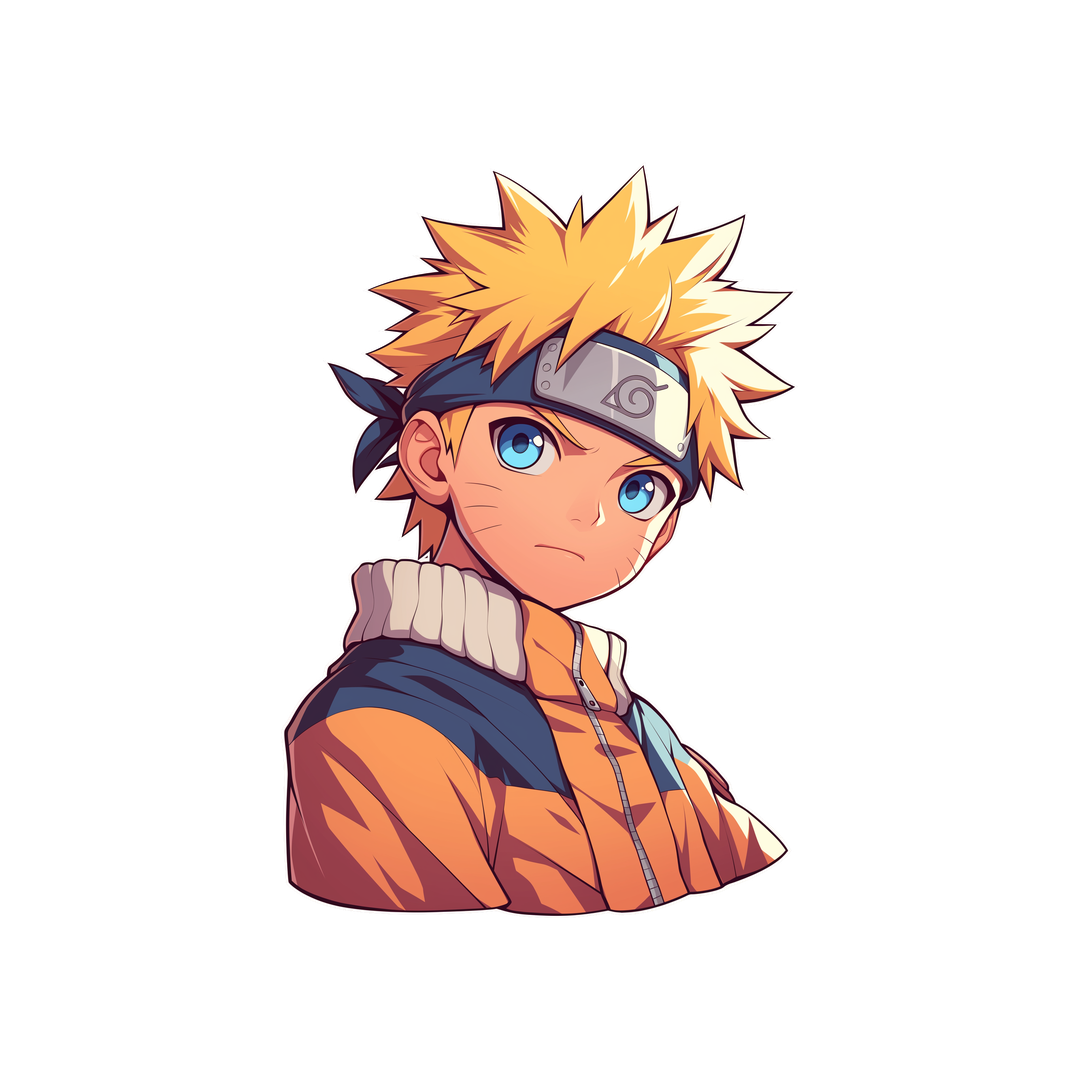 naruto uzumaki anime sticker