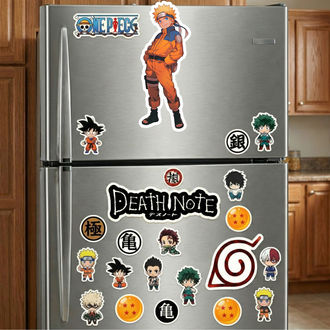 naruto uzumaki expression anime sticker