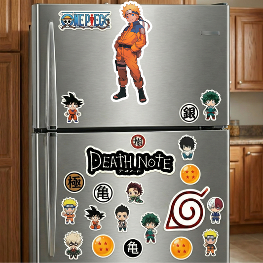 naruto uzumaki expression anime sticker