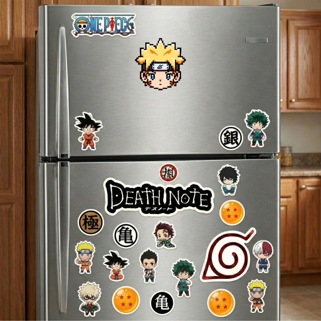 naruto uzumaki head pixel sticker
