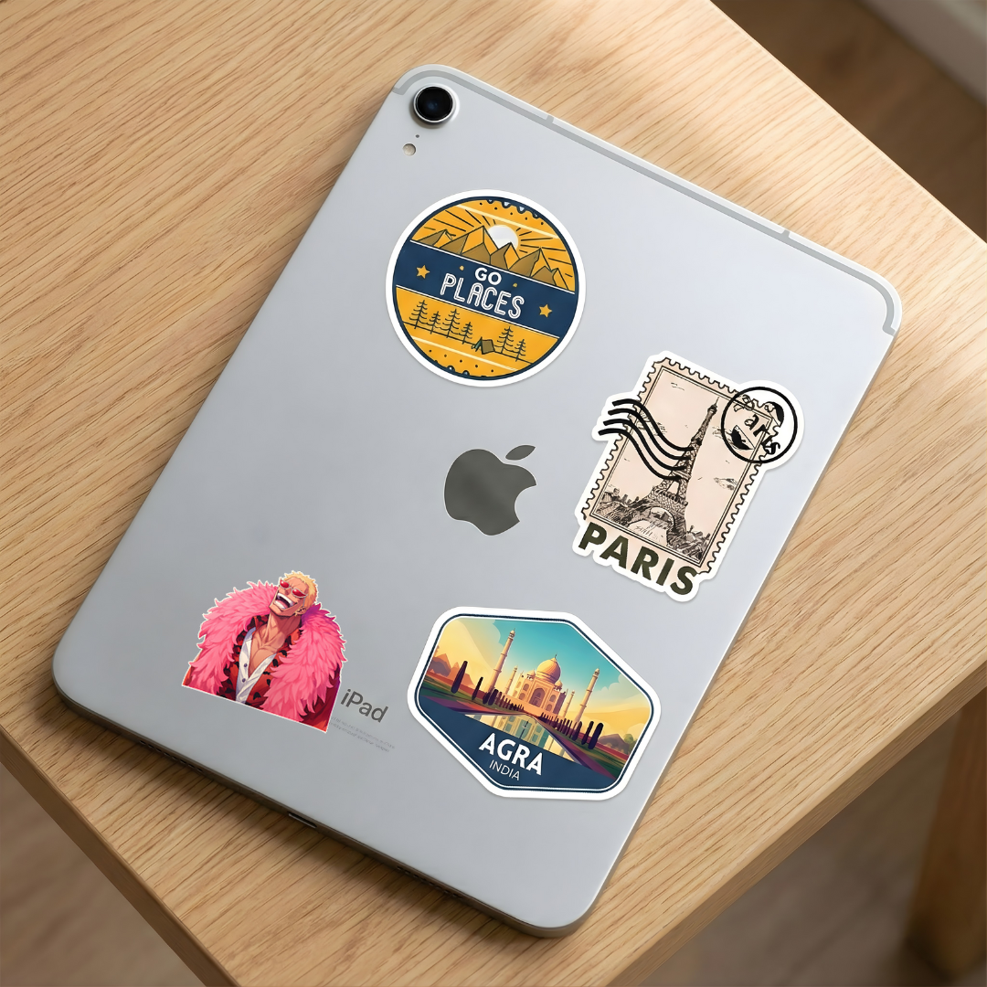 one piece doflamingo laughing sticker