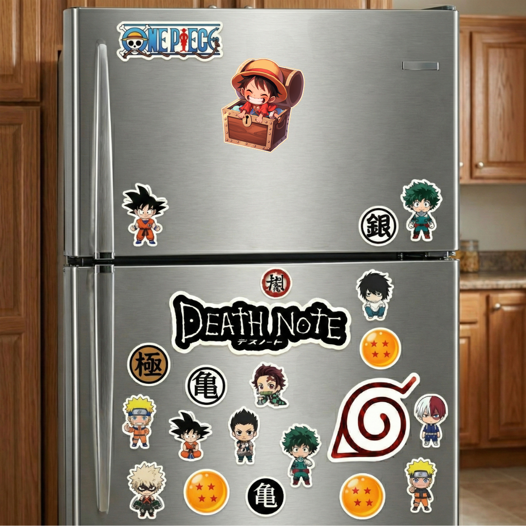 one piece luffy treasure chest sticker