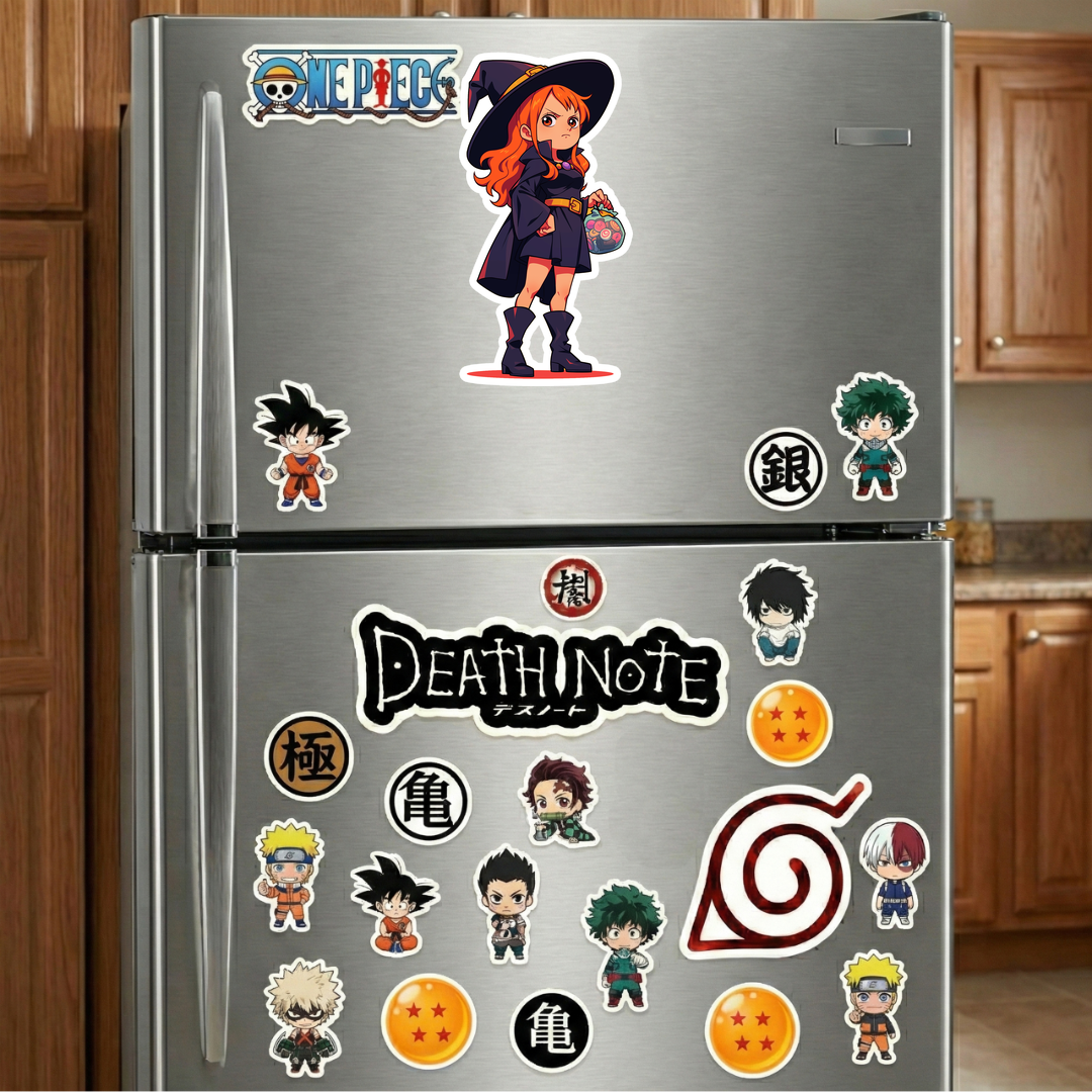 one piece nami witch outfit halloween sticker