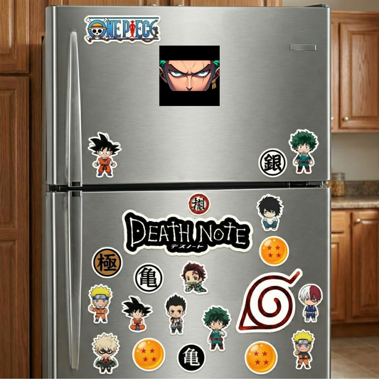 one piece zoro intense stare sticker
