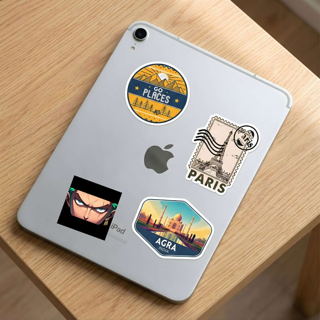 one piece zoro intense stare sticker