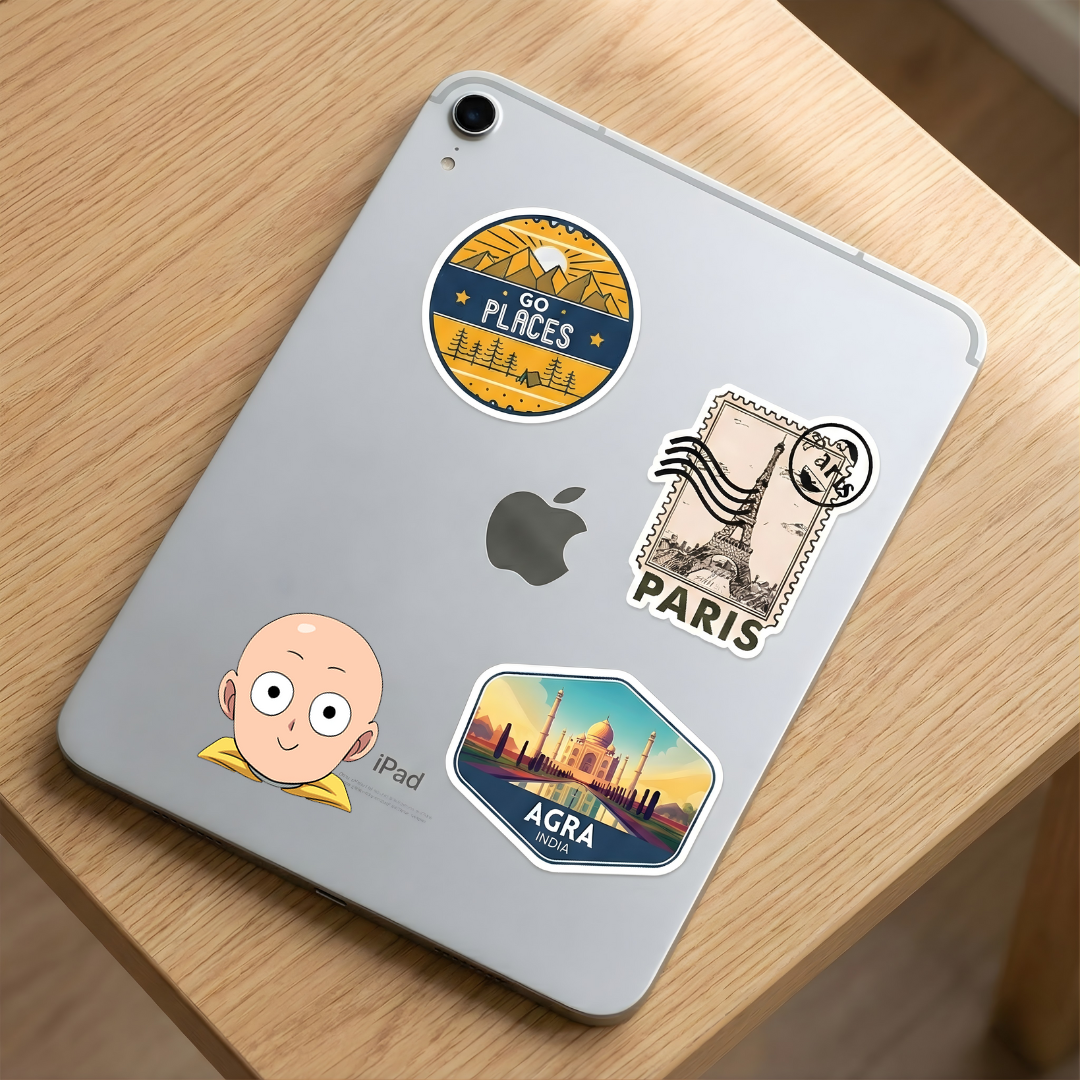 one punch man saitama smiling sticker