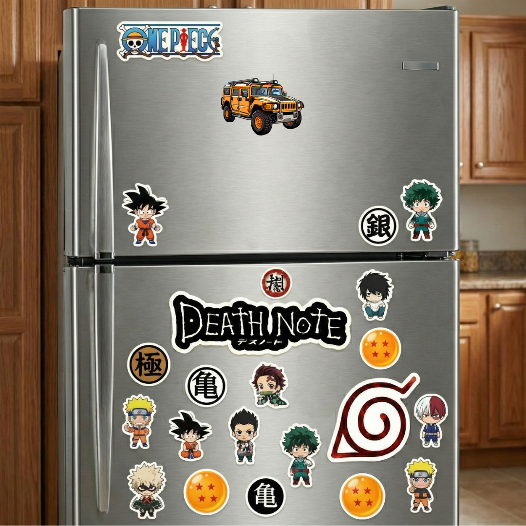 orange hummer h1 cartoon sticker