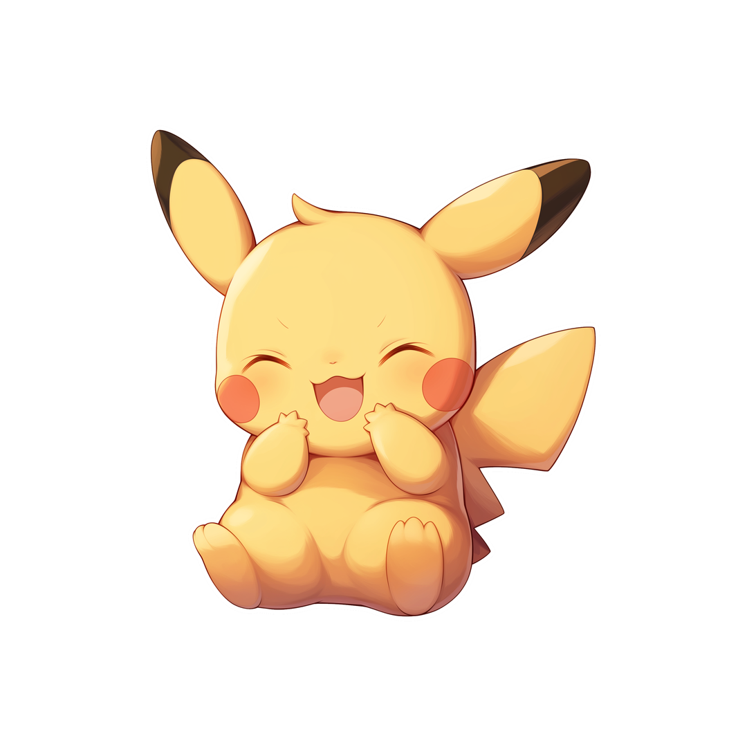 pikachu happy cute sticker