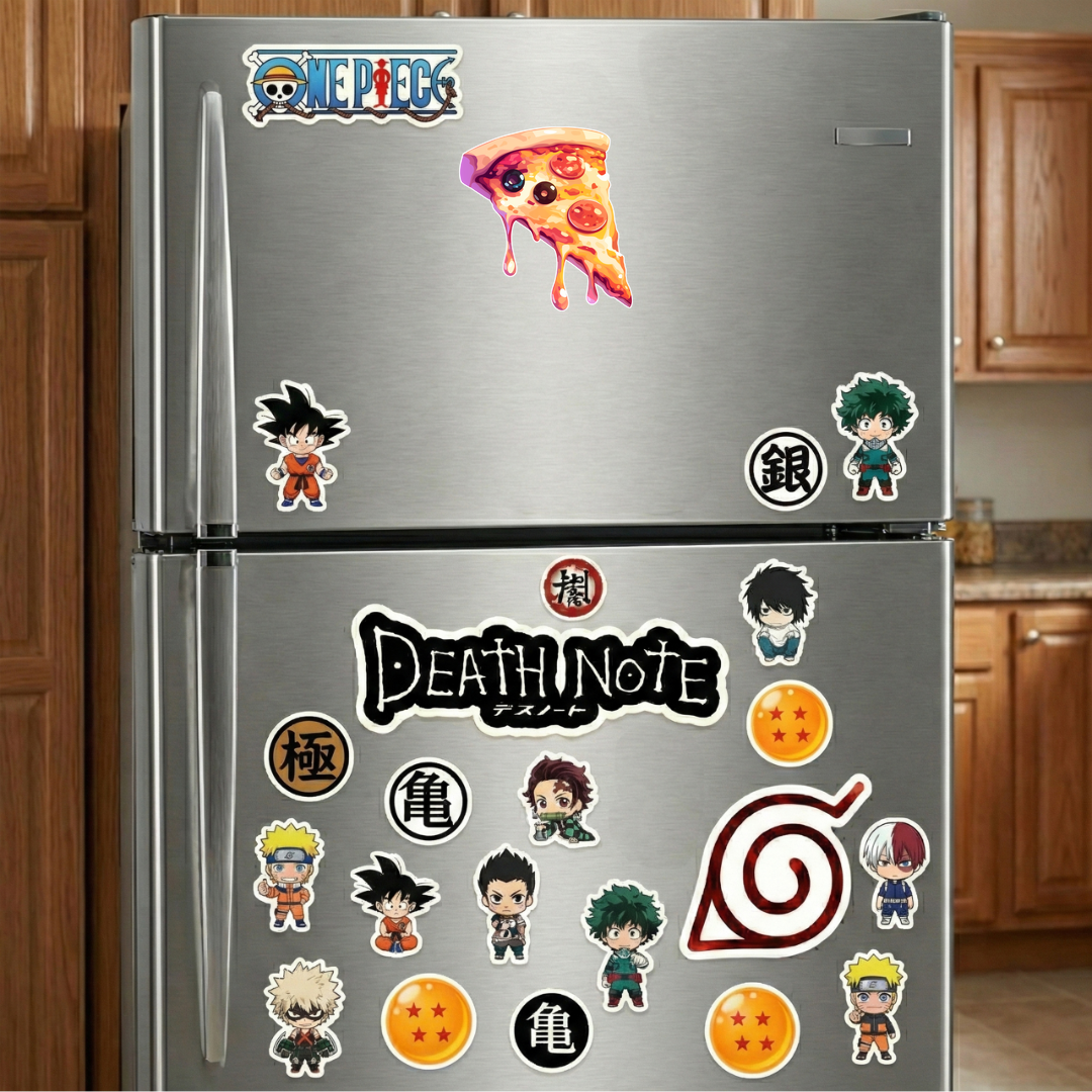 pizza slice melting sticker
