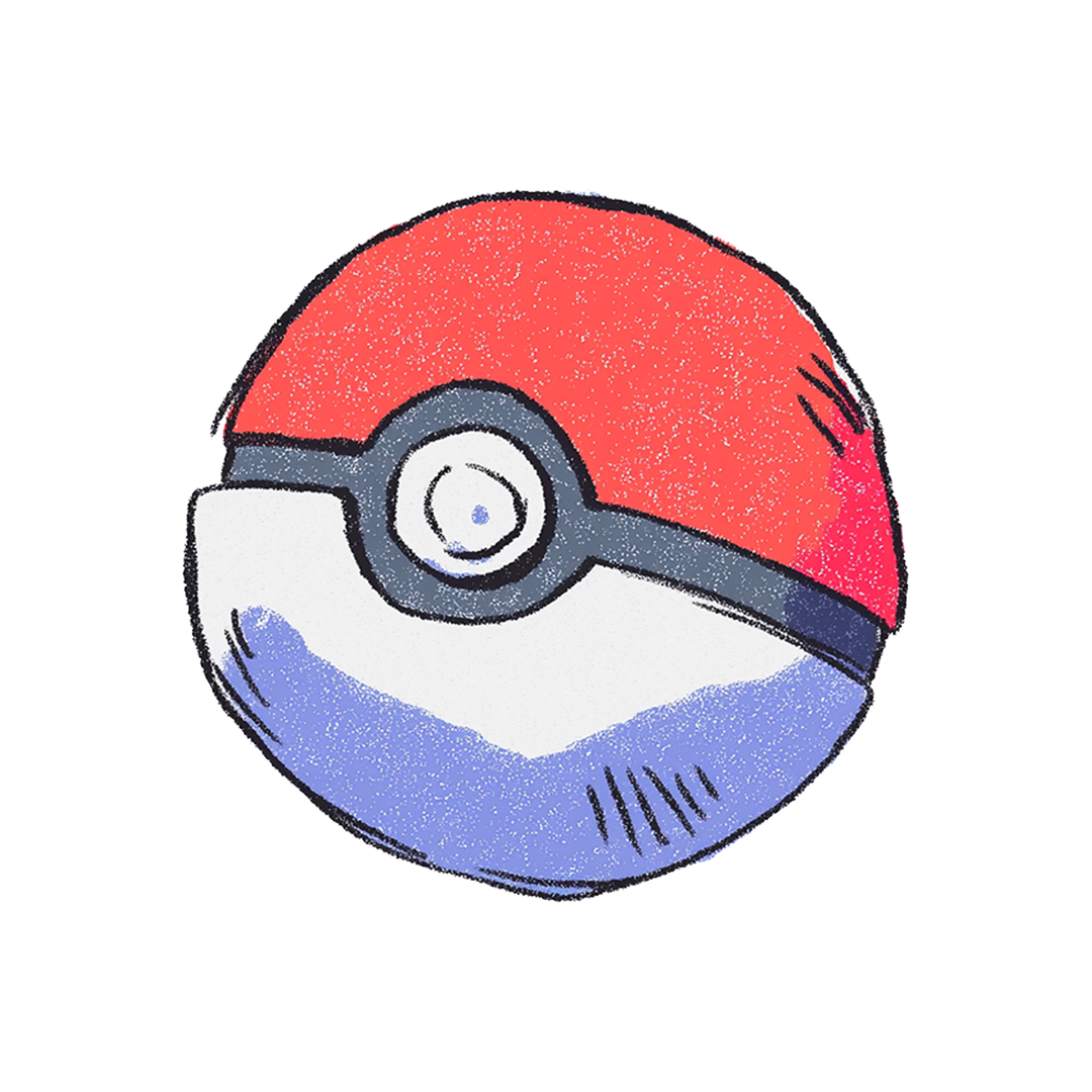 pokeball pokemon sticker