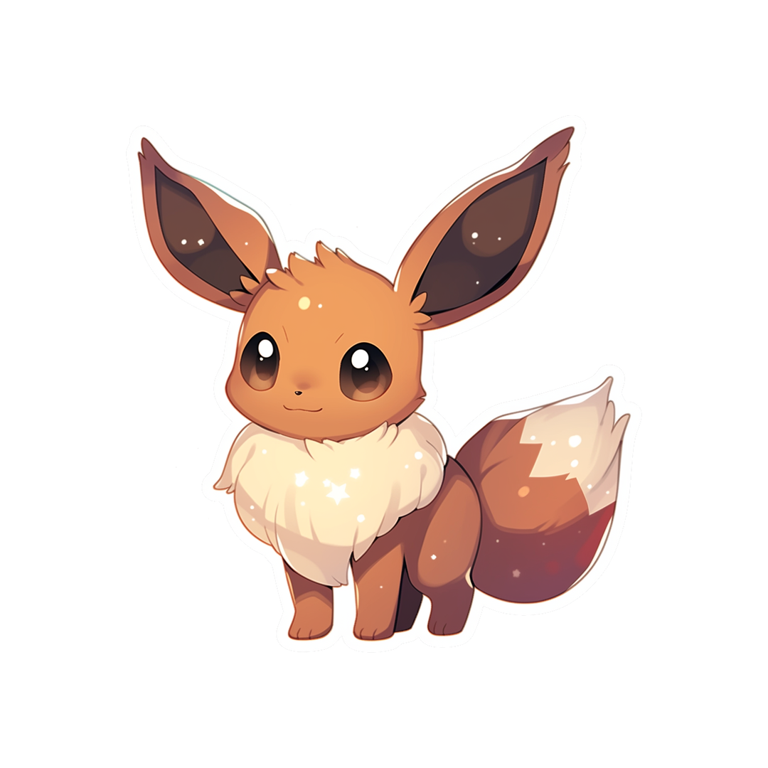 pokemon aesthetic eevee sticker