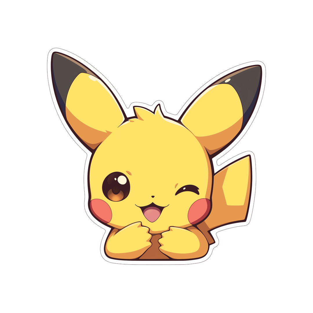 pokemon pikachu cute sticker