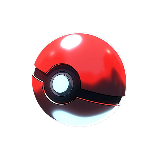 pokemon pokeball aesthetic sticker