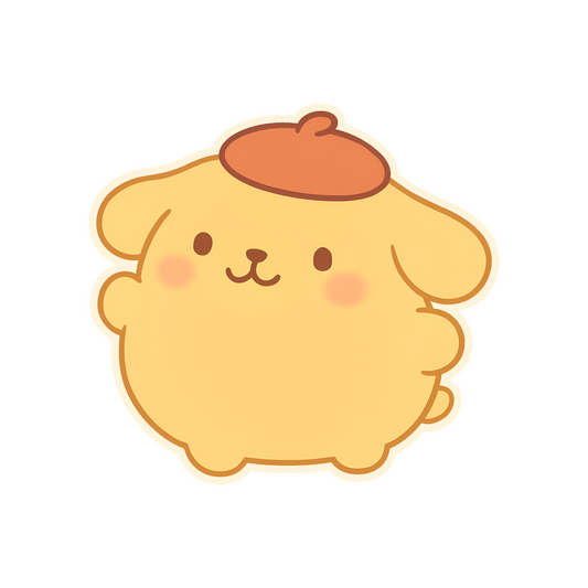 pompompurin sanrio cute sticker