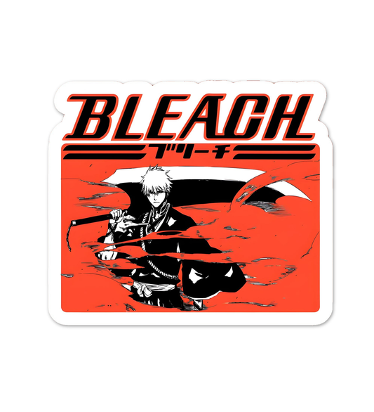 Bleach Ichigo Sticker   Laptop  Mobile Stickers