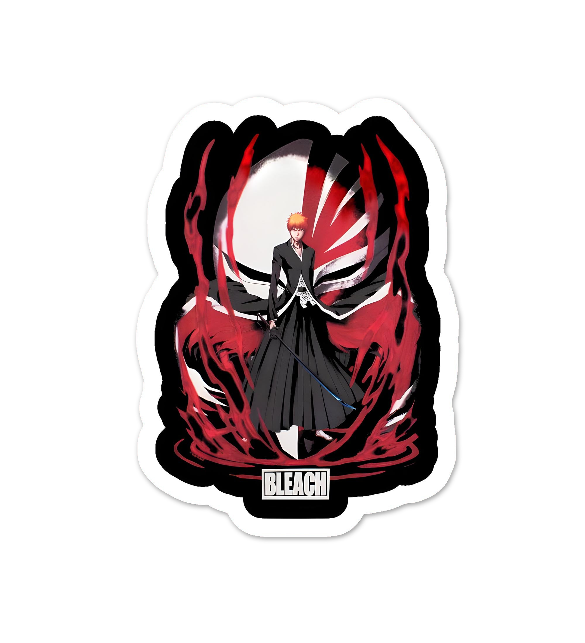 Bleach Mask Sticker   Laptop  Mobile Stickers